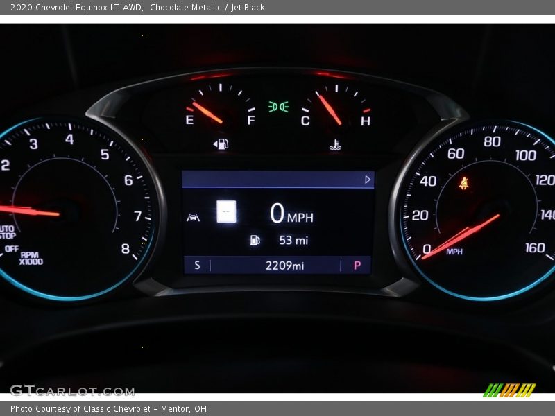 Chocolate Metallic / Jet Black 2020 Chevrolet Equinox LT AWD