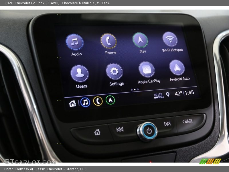 Chocolate Metallic / Jet Black 2020 Chevrolet Equinox LT AWD