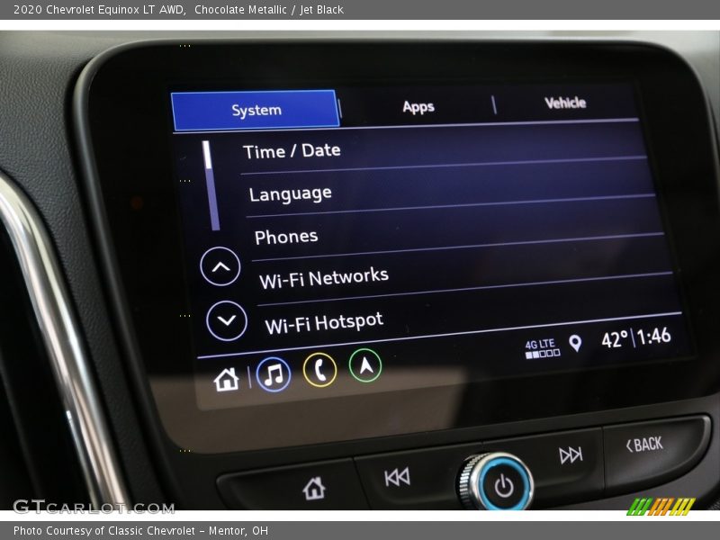 Chocolate Metallic / Jet Black 2020 Chevrolet Equinox LT AWD