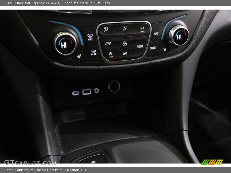 Chocolate Metallic / Jet Black 2020 Chevrolet Equinox LT AWD
