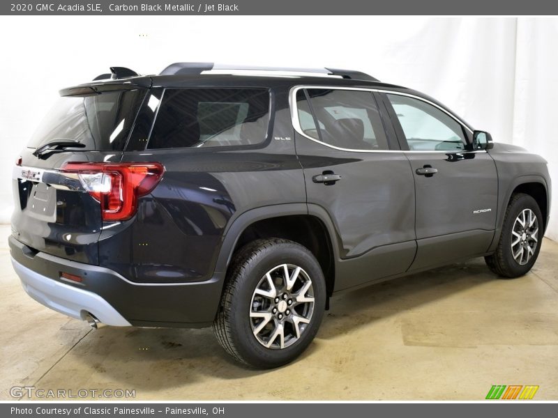 Carbon Black Metallic / Jet Black 2020 GMC Acadia SLE