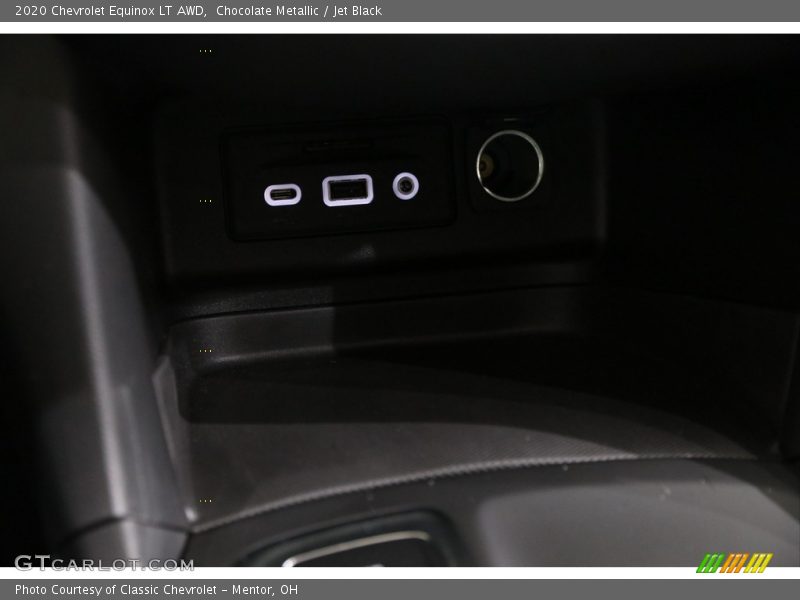 Chocolate Metallic / Jet Black 2020 Chevrolet Equinox LT AWD