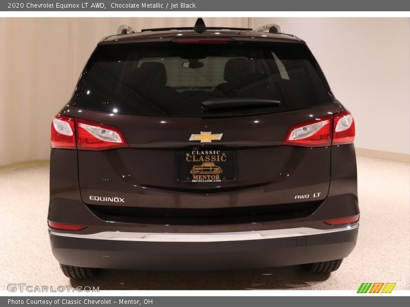 Chocolate Metallic / Jet Black 2020 Chevrolet Equinox LT AWD