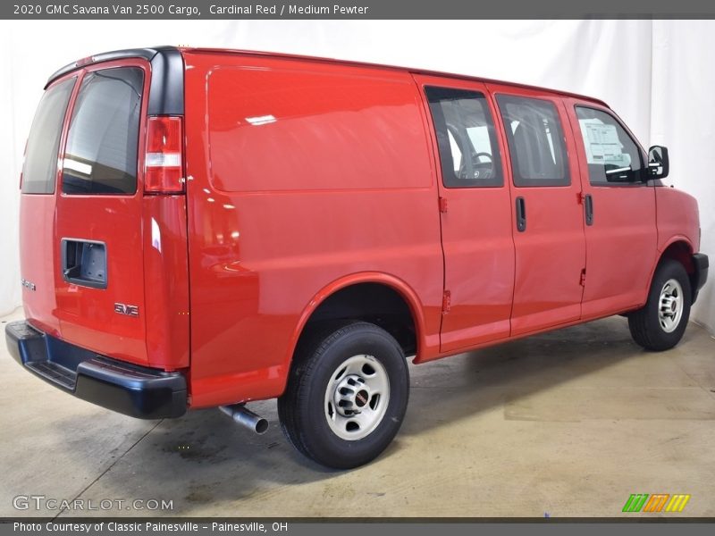 Cardinal Red / Medium Pewter 2020 GMC Savana Van 2500 Cargo