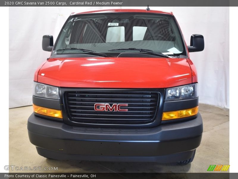 Cardinal Red / Medium Pewter 2020 GMC Savana Van 2500 Cargo