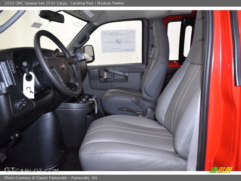 Cardinal Red / Medium Pewter 2020 GMC Savana Van 2500 Cargo