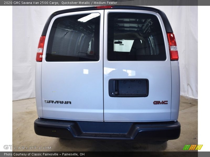 Quicksilver Metallic / Medium Pewter 2020 GMC Savana Van 2500 Cargo