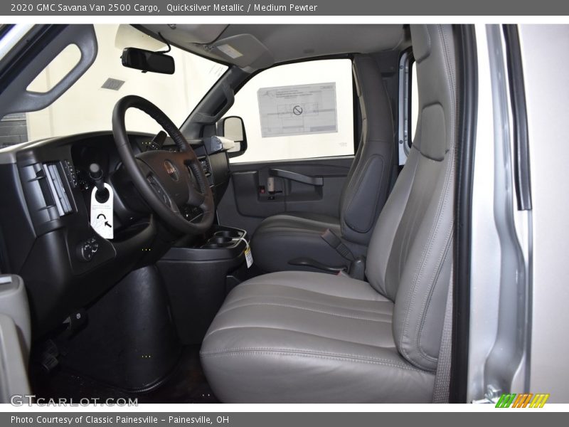 Quicksilver Metallic / Medium Pewter 2020 GMC Savana Van 2500 Cargo