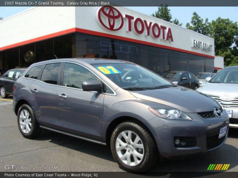 Galaxy Gray Mica / Black 2007 Mazda CX-7 Grand Touring