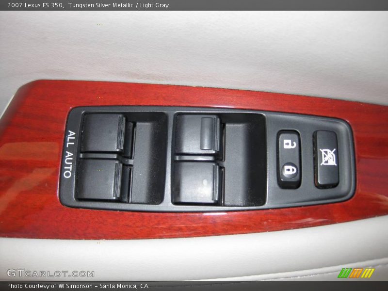 Tungsten Silver Metallic / Light Gray 2007 Lexus ES 350