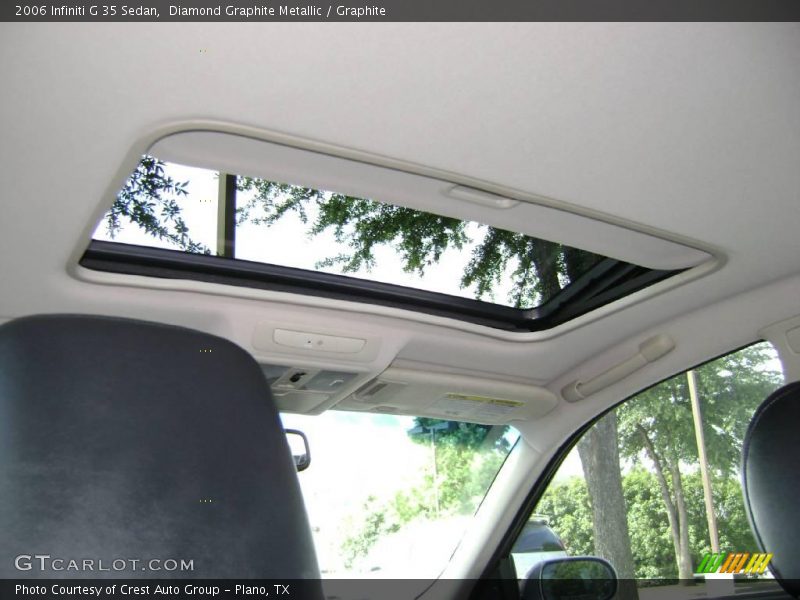 Diamond Graphite Metallic / Graphite 2006 Infiniti G 35 Sedan