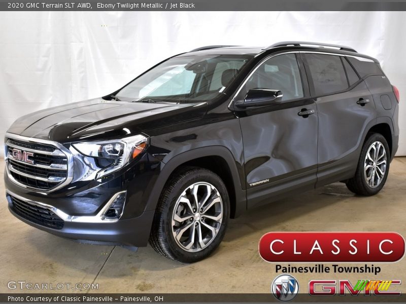 Ebony Twilight Metallic / Jet Black 2020 GMC Terrain SLT AWD