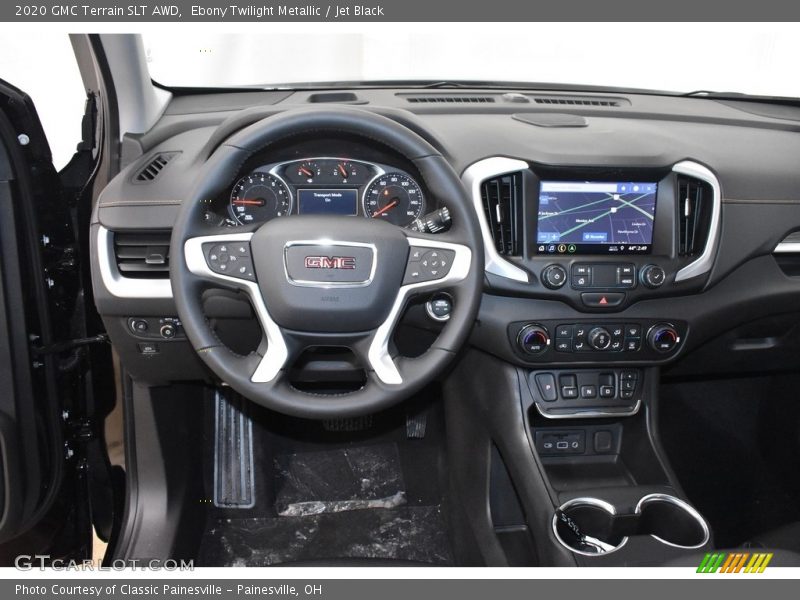 Ebony Twilight Metallic / Jet Black 2020 GMC Terrain SLT AWD