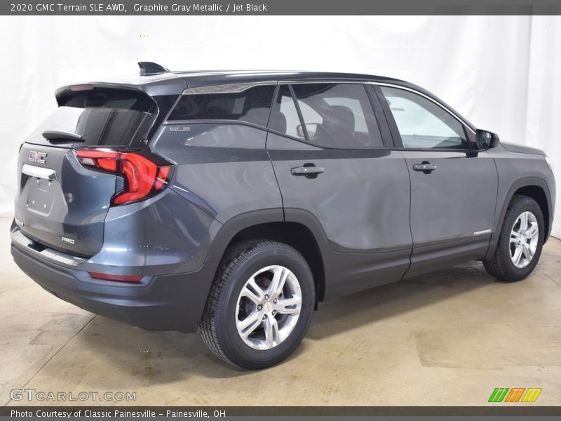 Graphite Gray Metallic / Jet Black 2020 GMC Terrain SLE AWD