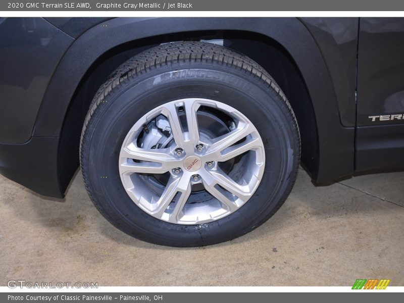 Graphite Gray Metallic / Jet Black 2020 GMC Terrain SLE AWD