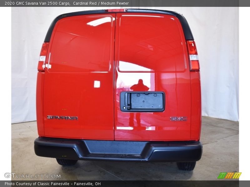 Cardinal Red / Medium Pewter 2020 GMC Savana Van 2500 Cargo