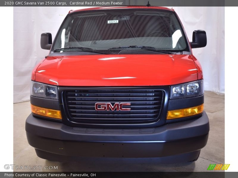 Cardinal Red / Medium Pewter 2020 GMC Savana Van 2500 Cargo