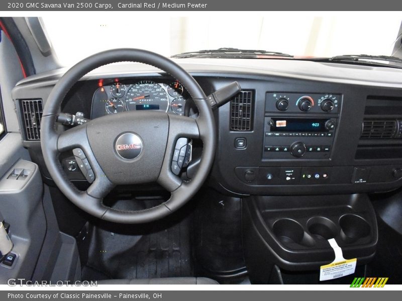 Cardinal Red / Medium Pewter 2020 GMC Savana Van 2500 Cargo