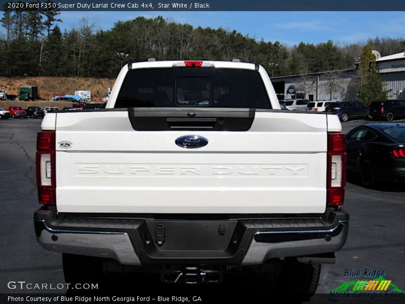 Star White / Black 2020 Ford F350 Super Duty Lariat Crew Cab 4x4