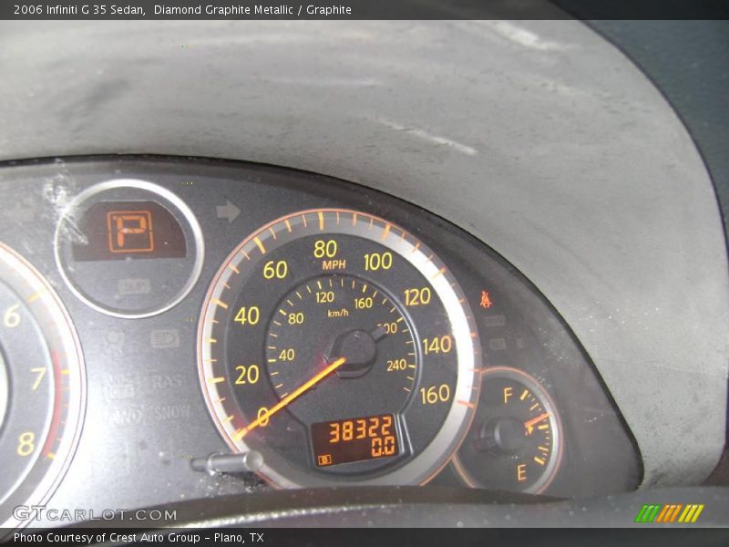 Diamond Graphite Metallic / Graphite 2006 Infiniti G 35 Sedan