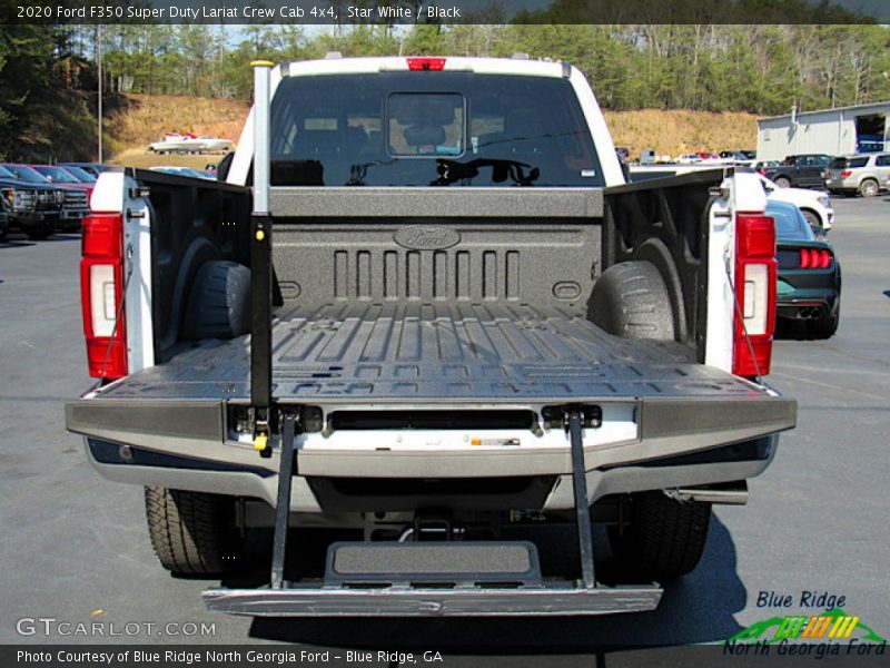 Star White / Black 2020 Ford F350 Super Duty Lariat Crew Cab 4x4