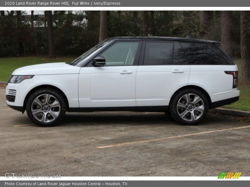 Fuji White / Ivory/Espresso 2020 Land Rover Range Rover HSE