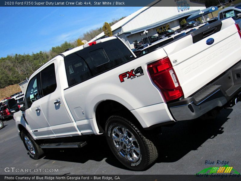 Star White / Black 2020 Ford F350 Super Duty Lariat Crew Cab 4x4
