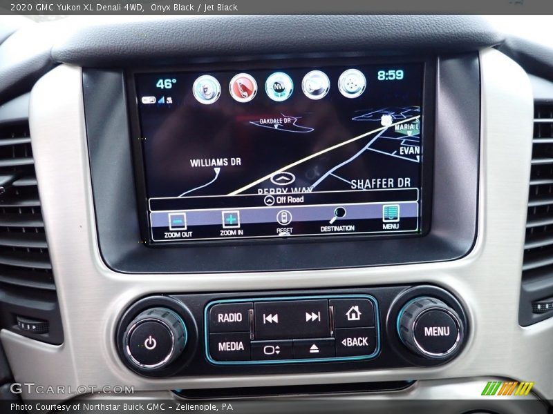 Onyx Black / Jet Black 2020 GMC Yukon XL Denali 4WD