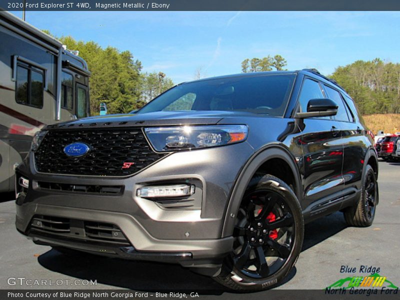 Magnetic Metallic / Ebony 2020 Ford Explorer ST 4WD