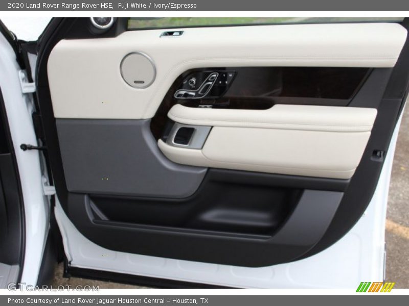 Fuji White / Ivory/Espresso 2020 Land Rover Range Rover HSE