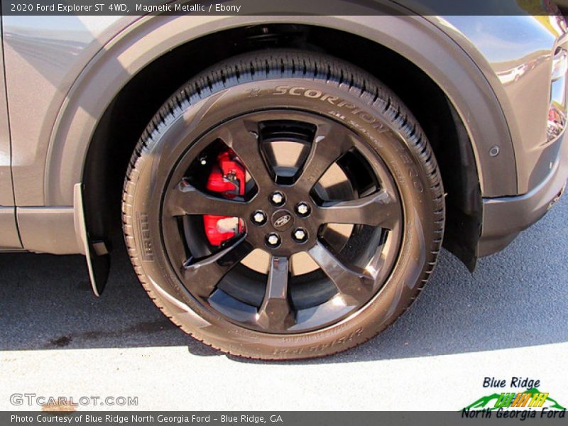 Magnetic Metallic / Ebony 2020 Ford Explorer ST 4WD