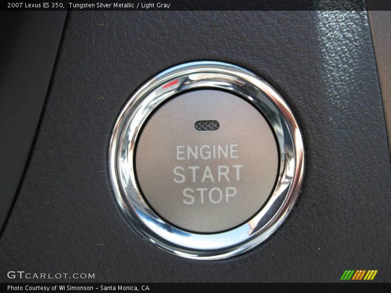 Tungsten Silver Metallic / Light Gray 2007 Lexus ES 350
