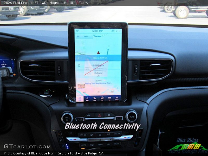 Magnetic Metallic / Ebony 2020 Ford Explorer ST 4WD