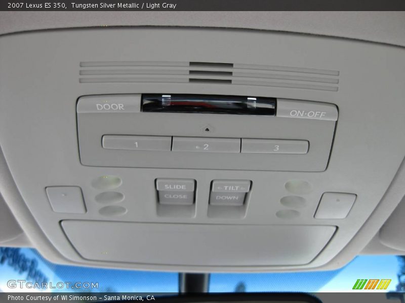 Tungsten Silver Metallic / Light Gray 2007 Lexus ES 350
