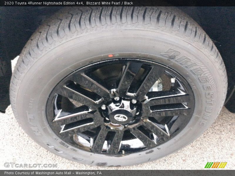 Blizzard White Pearl / Black 2020 Toyota 4Runner Nightshade Edition 4x4
