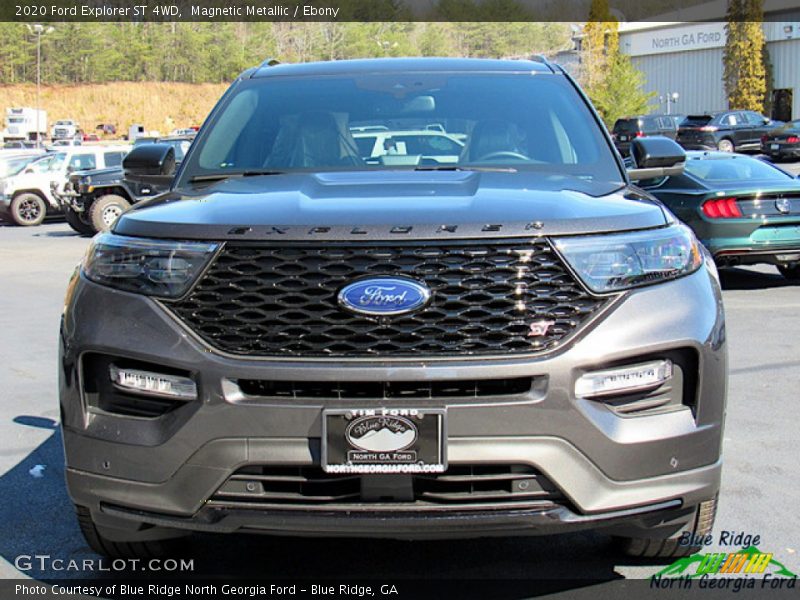 Magnetic Metallic / Ebony 2020 Ford Explorer ST 4WD