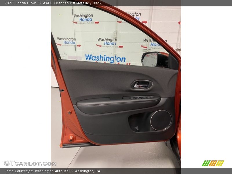Orangeburst Metallic / Black 2020 Honda HR-V EX AWD