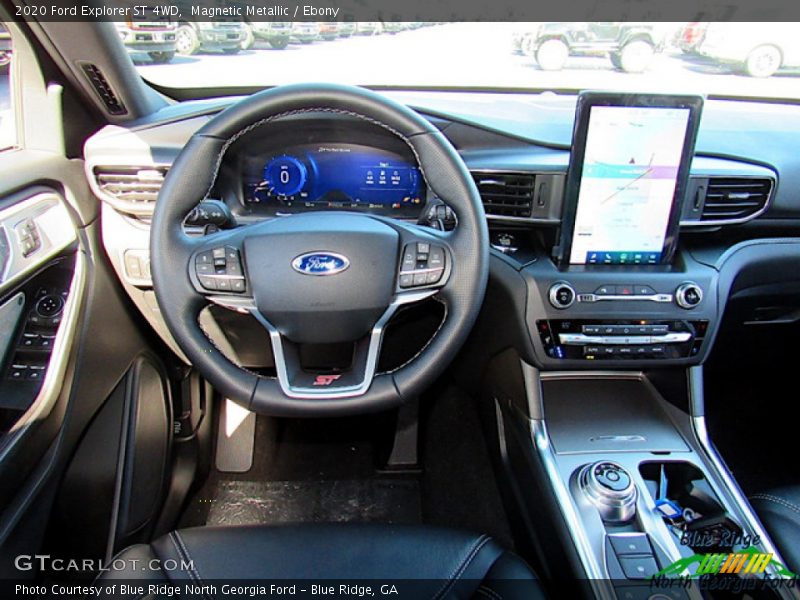 Magnetic Metallic / Ebony 2020 Ford Explorer ST 4WD