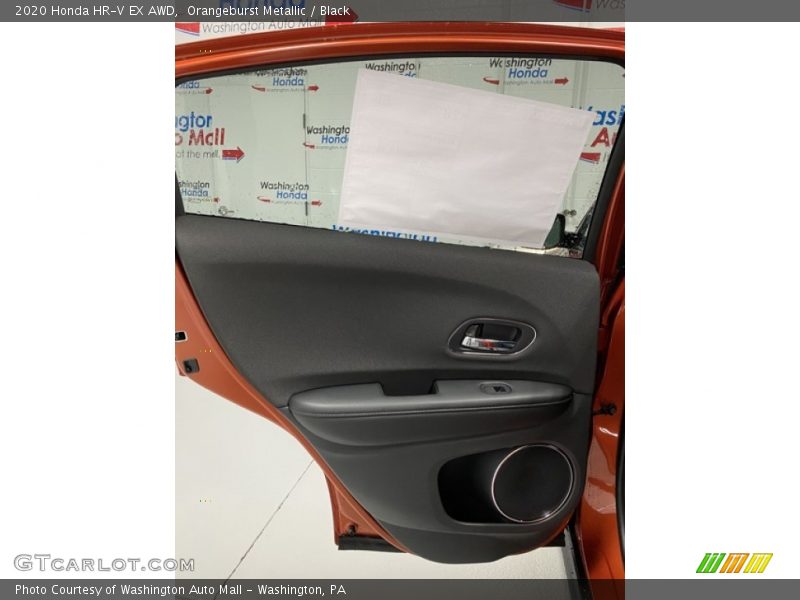 Orangeburst Metallic / Black 2020 Honda HR-V EX AWD