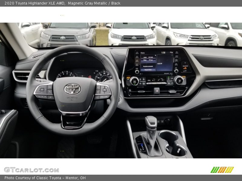 Dashboard of 2020 Highlander XLE AWD