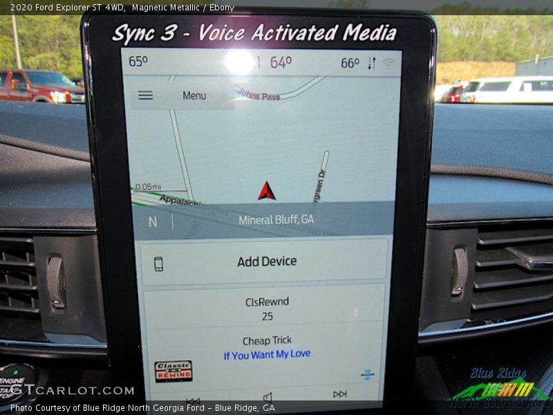 Magnetic Metallic / Ebony 2020 Ford Explorer ST 4WD