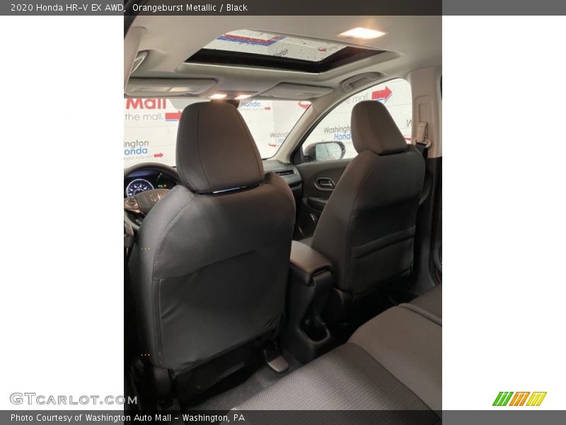 Orangeburst Metallic / Black 2020 Honda HR-V EX AWD