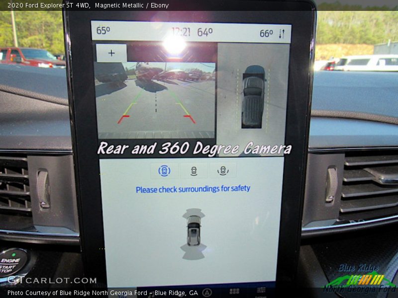 Magnetic Metallic / Ebony 2020 Ford Explorer ST 4WD