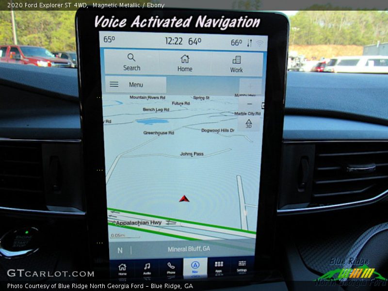 Magnetic Metallic / Ebony 2020 Ford Explorer ST 4WD