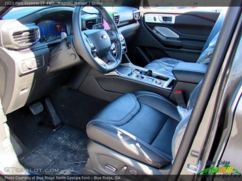 Magnetic Metallic / Ebony 2020 Ford Explorer ST 4WD