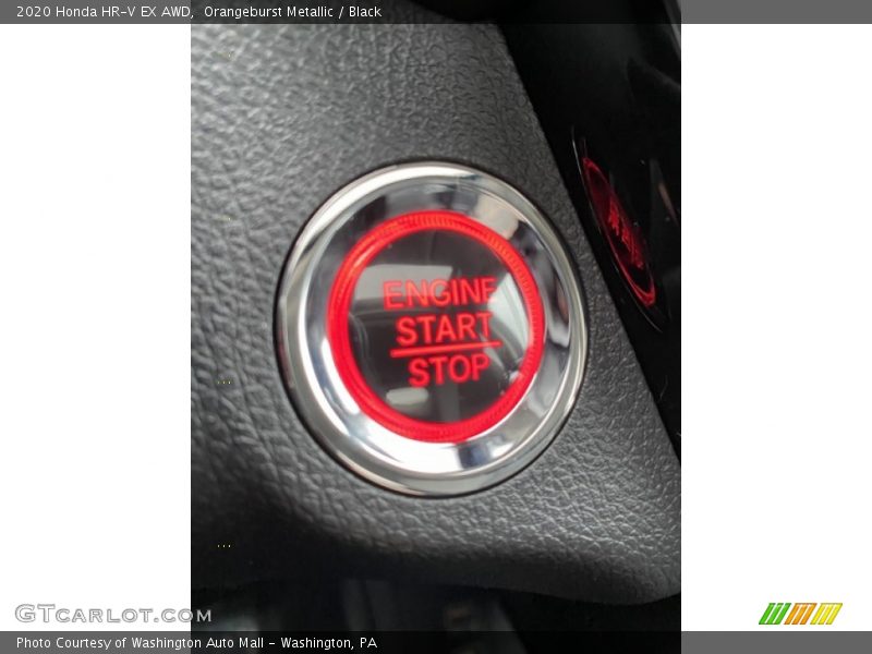 Orangeburst Metallic / Black 2020 Honda HR-V EX AWD
