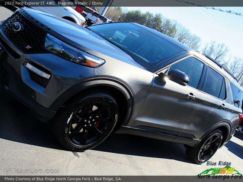 Magnetic Metallic / Ebony 2020 Ford Explorer ST 4WD
