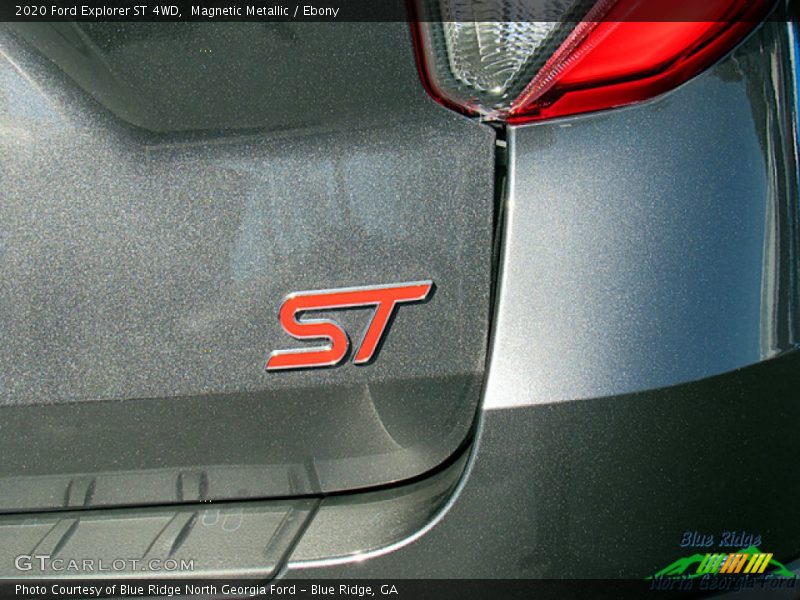 Magnetic Metallic / Ebony 2020 Ford Explorer ST 4WD