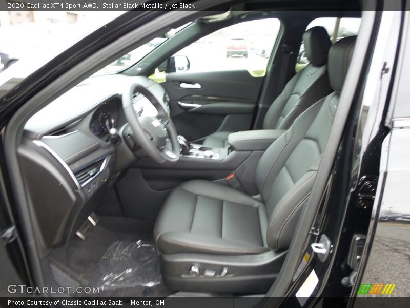 Stellar Black Metallic / Jet Black 2020 Cadillac XT4 Sport AWD