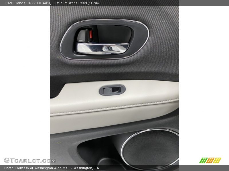 Platinum White Pearl / Gray 2020 Honda HR-V EX AWD